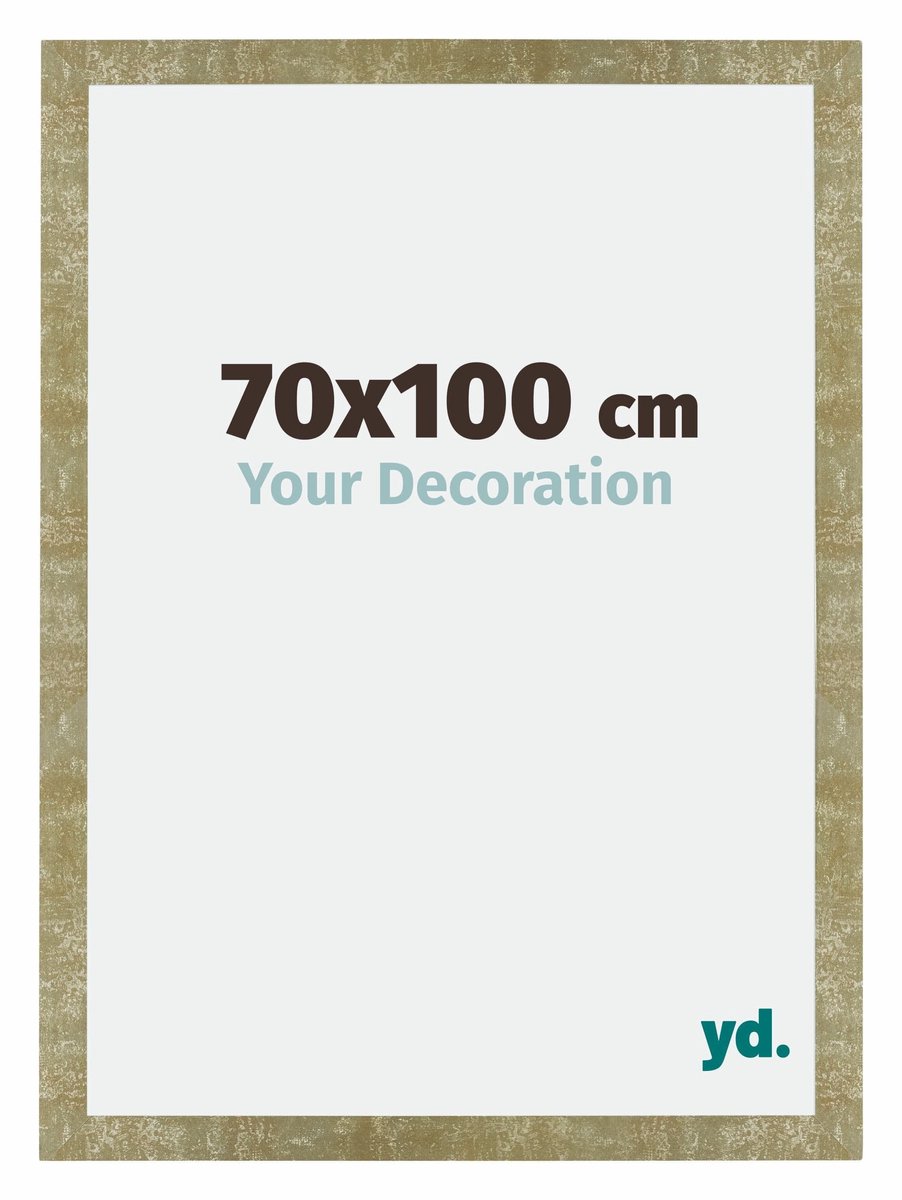 Your Decoration - Puzzellijst 70x100 cm - Goud Antiek - Puzzellijst 1500-2000 stukjes - MDF Fotolijst - Mura
