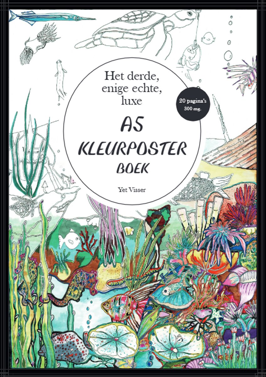 Het derde, enige echte, luxe A5 kleurposterboek