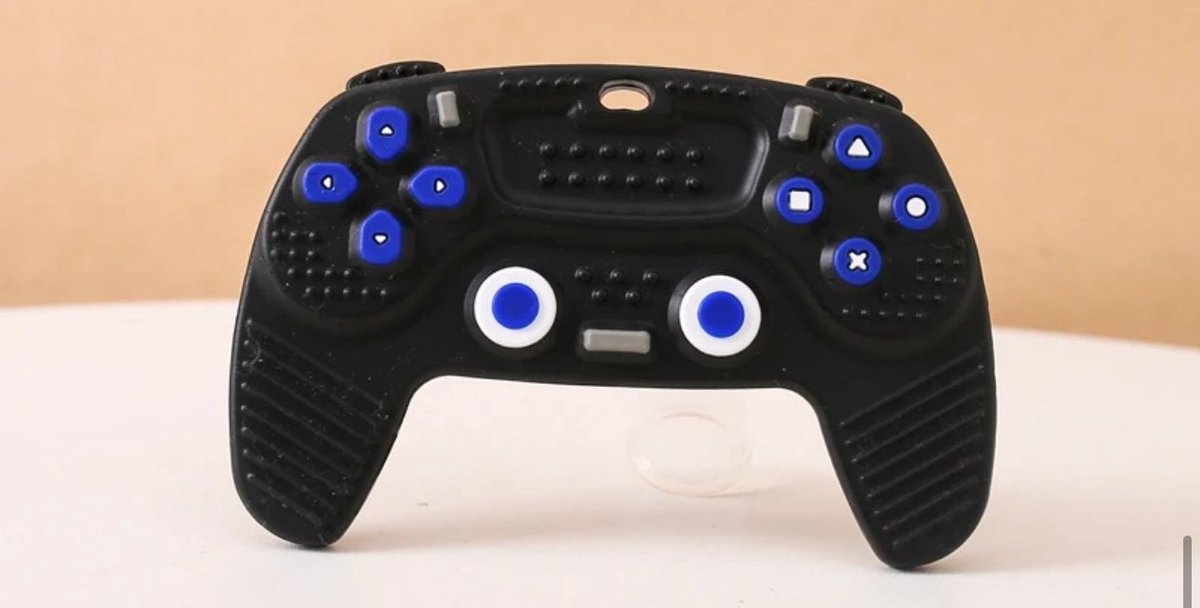 Baby Controller speelgoed - Yippiez baby bijtring - silicone bijtspeelgoed - sint en kerst - playstation - ps3 - ps4 - nintendo - switch - xbox - console - cadeau - kraamcadeau