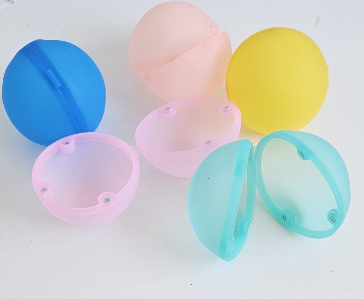 Yippiez - Herbruikbare Waterballonnen - Set van 5 - Magnetisch - Milieuvriendelijk - Voor Kinderen en Volwassenen - Waterbal - Sluitbare - Herbruikbaar - Ballon - Water - Speelplezier - Speelgoed
