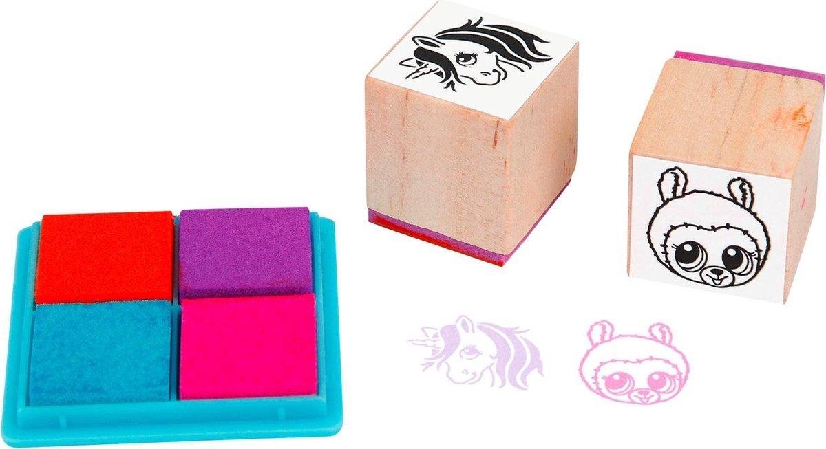 Ylvi & The Minimoomis Houten Stempelplezier Set - 6 delig