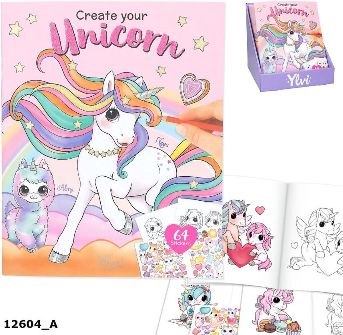 Ylvi & the Minimoomis Create your Unicorn