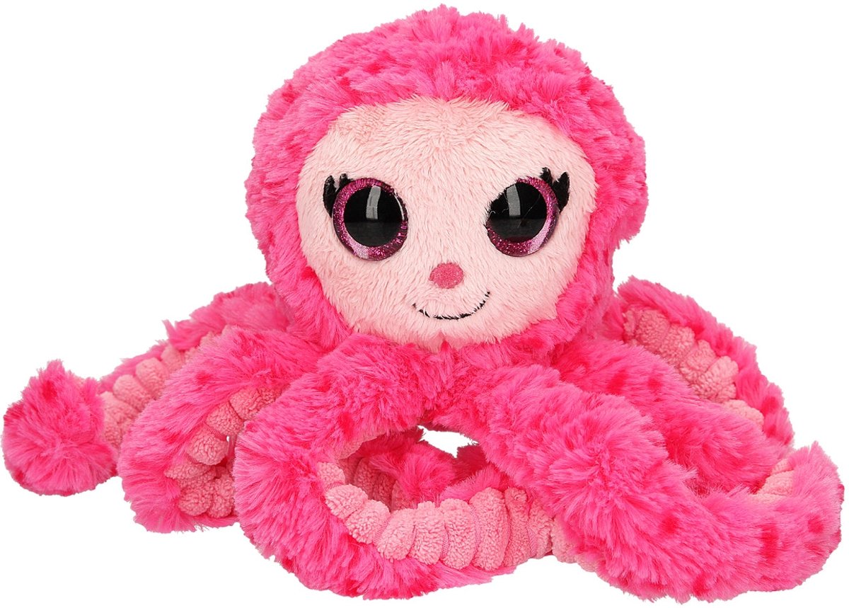Ylvi & the Minimoomis Octopus Ahooy Roze Knuffel