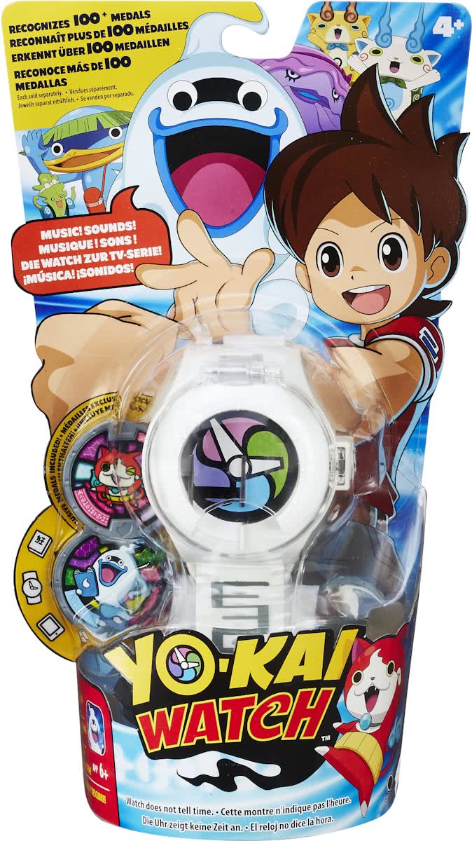 Yo-Kai Watch horloge - Inclusief 2 medailles