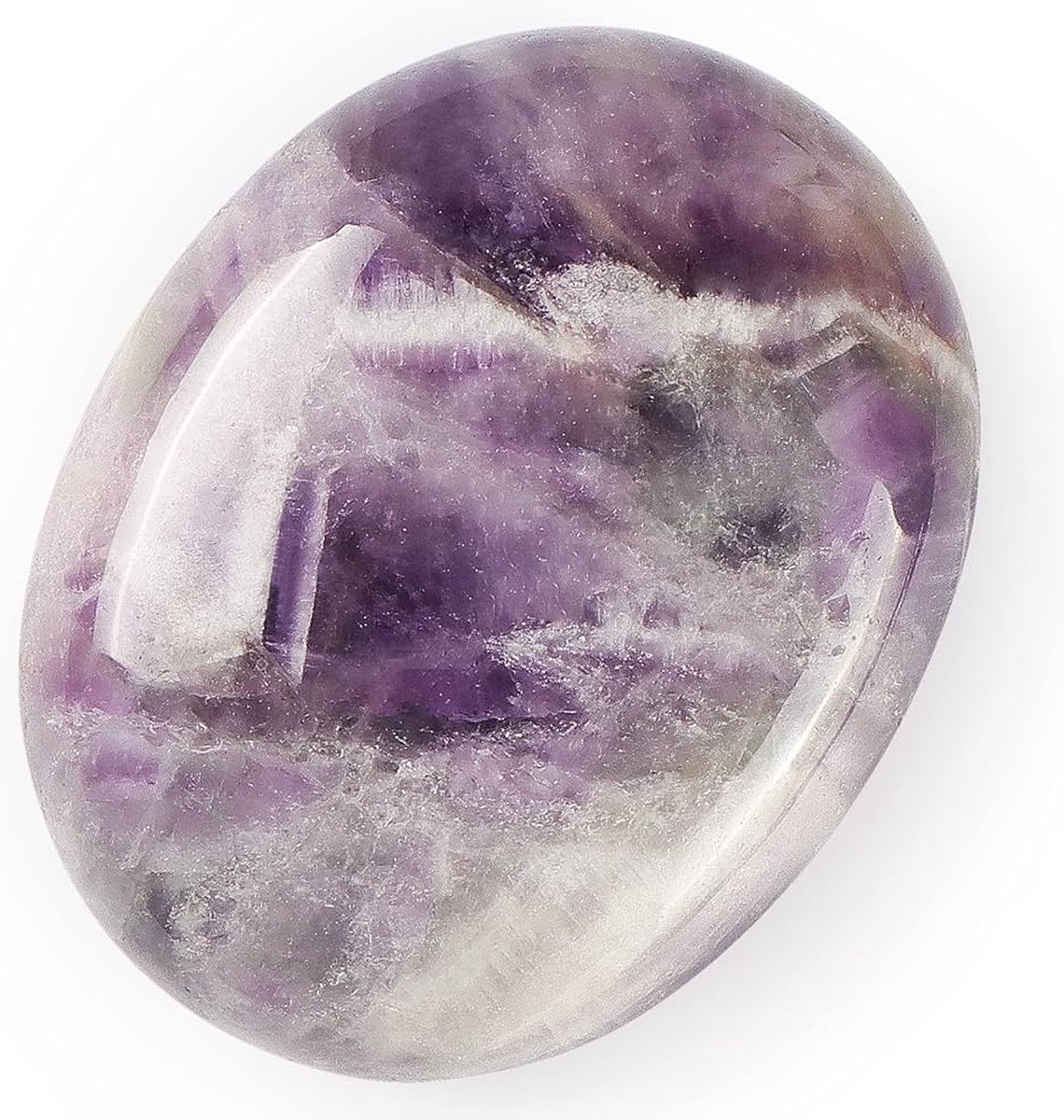 Amethist Zorgsteen - Amethyst - Knuffelsteen - Duimsteen