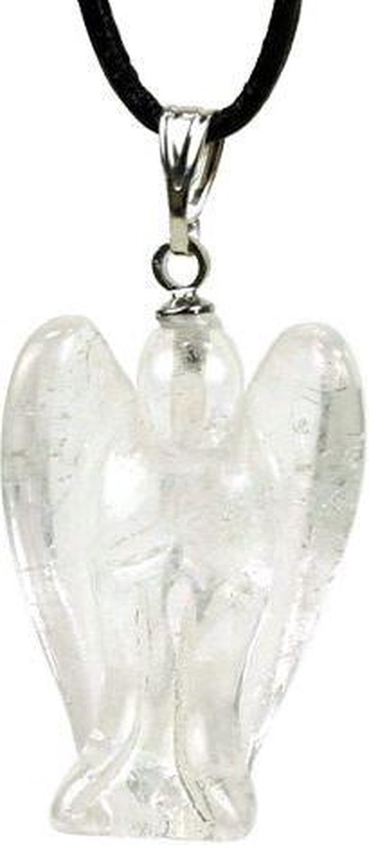 Engelen hanger bergkristal - 3 cm