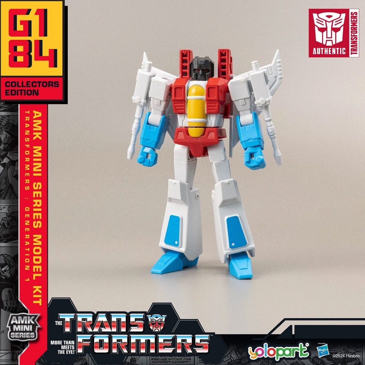Transformers AMK Mini Series Starscream Plastic Model Kit - 11 cm