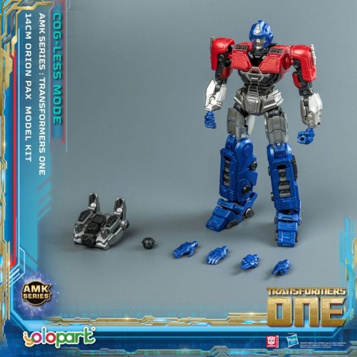 Transformers One AMK Mini Series Plastic Model Kit Orion Pax 14 cm