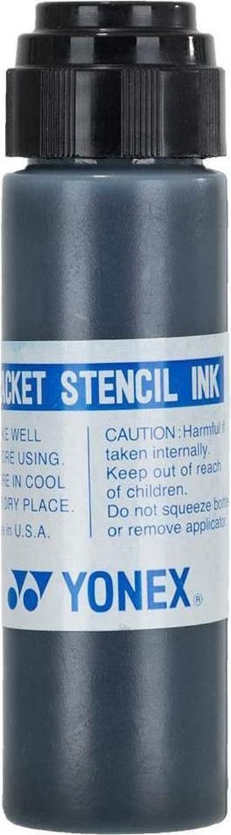   AC414 racket stencil inkt - zwart