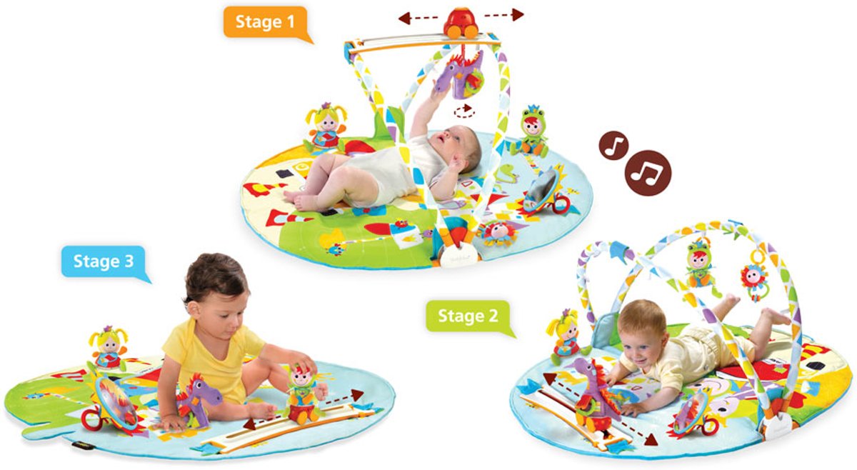 Speelkleed Gymotion Activity Playmat Yookidoo