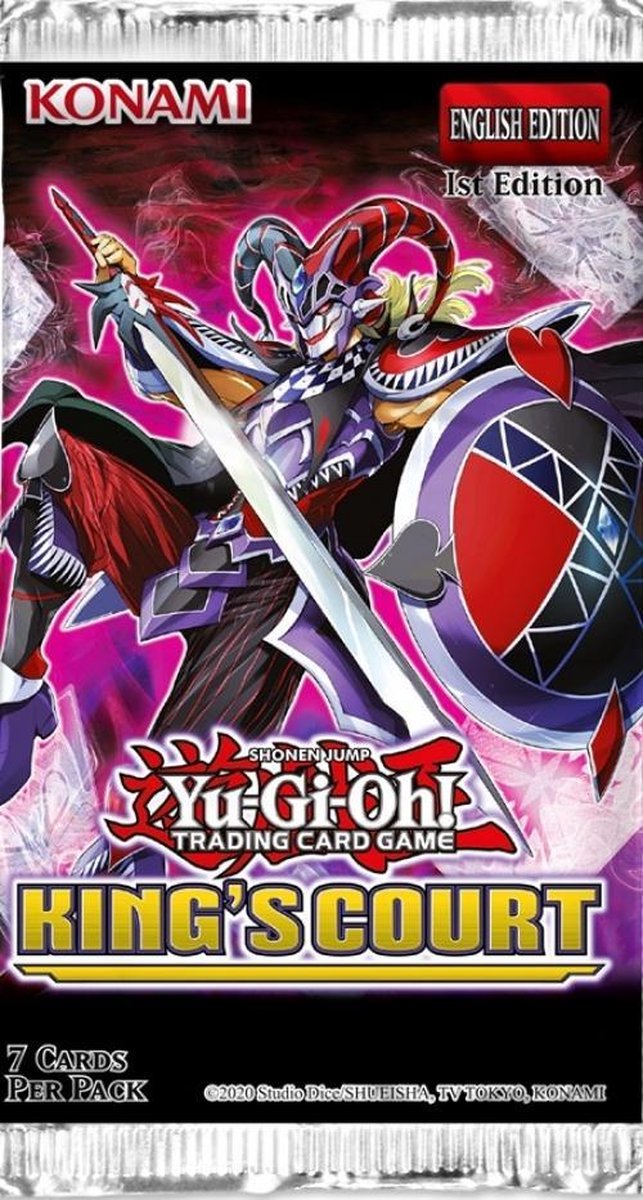 TCG Yu-Gi-Oh! Kings Court Booster Pack YU-GI-OH
