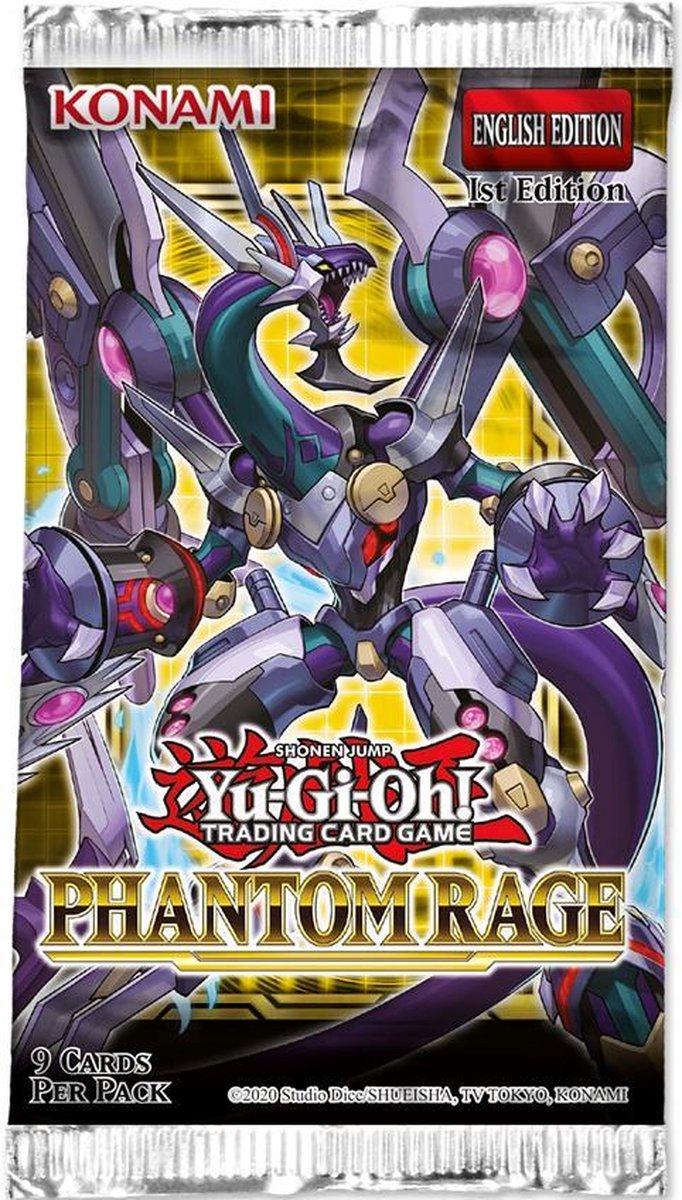 YGO PHANTOM RAGE Boosterpack