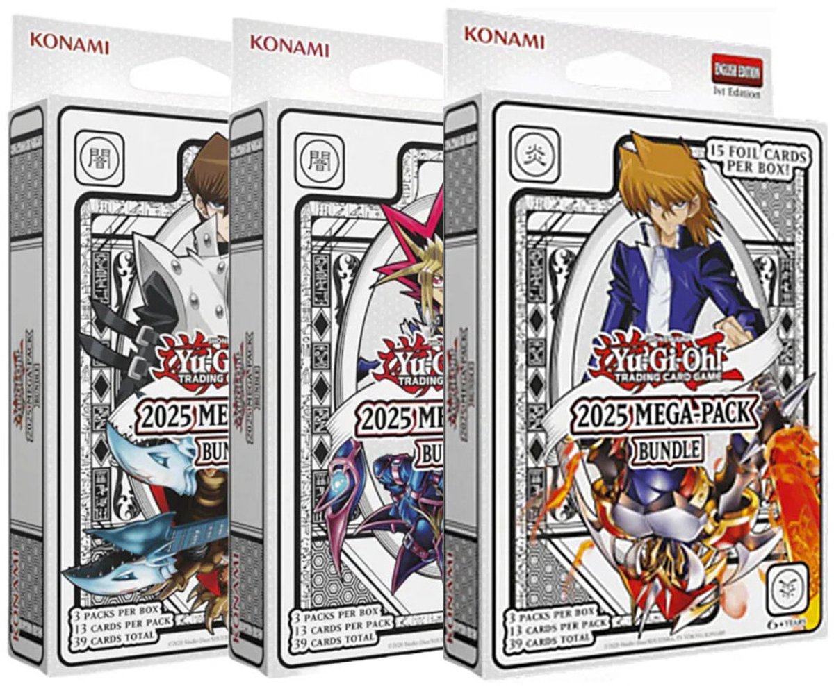 Yu-Gi-Oh 2025 Mega-Pack Bundle