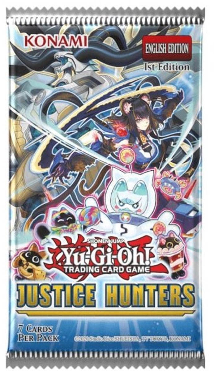 Yu-Gi-Oh Justice Hunters Booster Pack