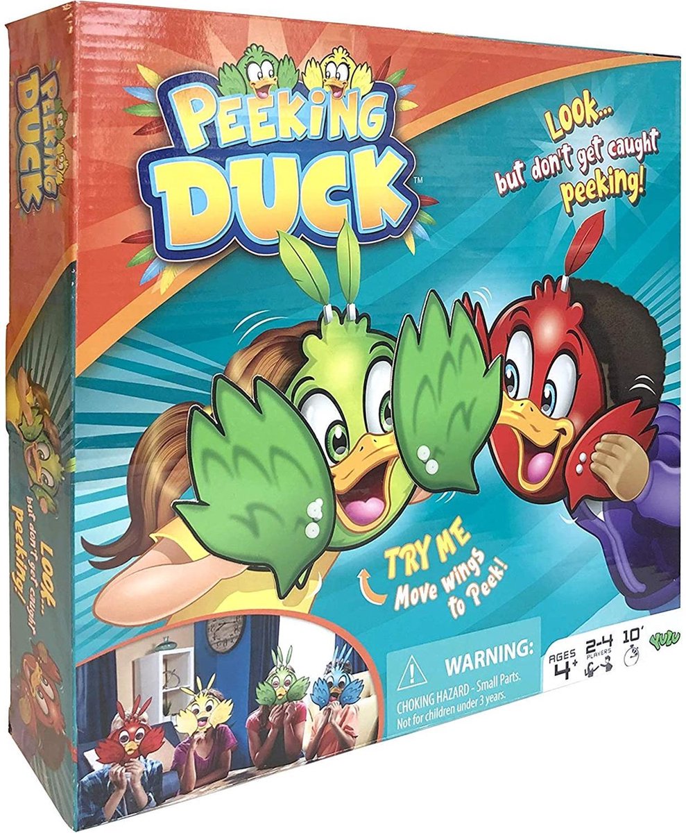 Yulu Peking  Duck Eend Spel met maskers