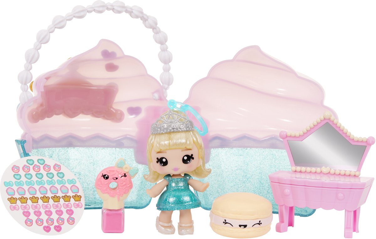 Yummiland Beauty Bag Playset - Cupcake Lipgloss Pop.