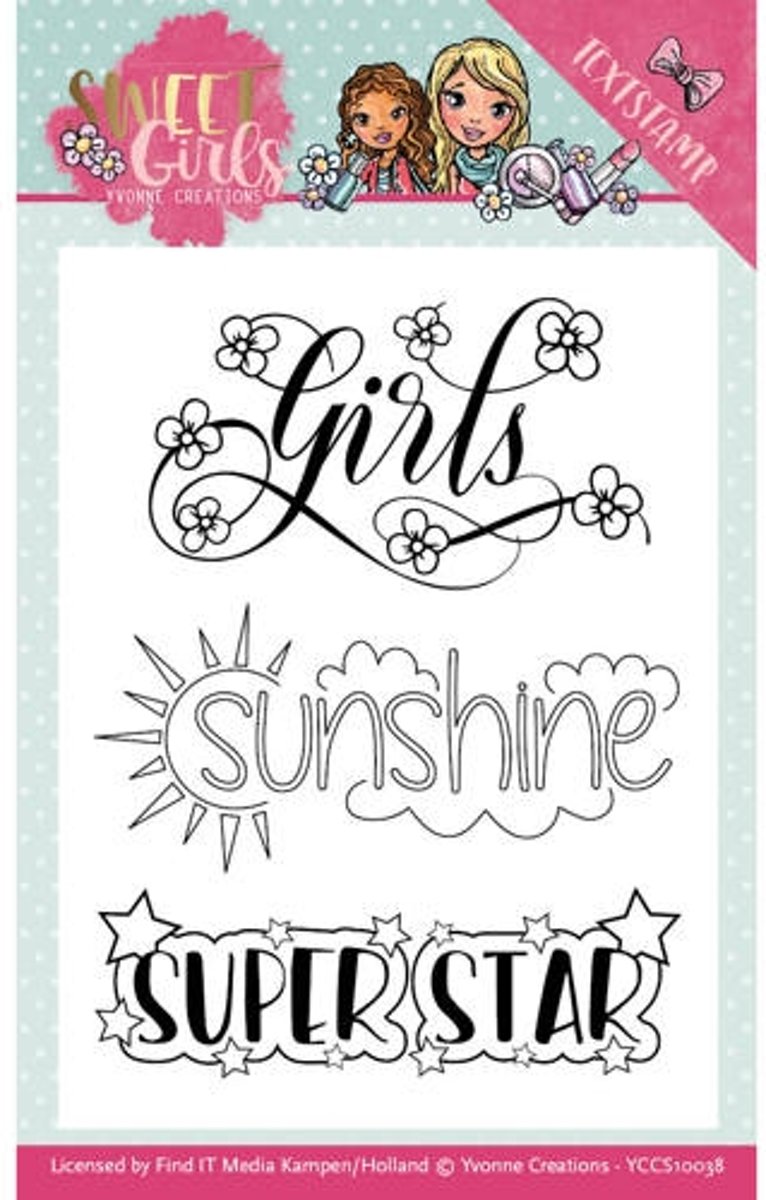 Stempel - Yvonne Creations - Sweet Girls