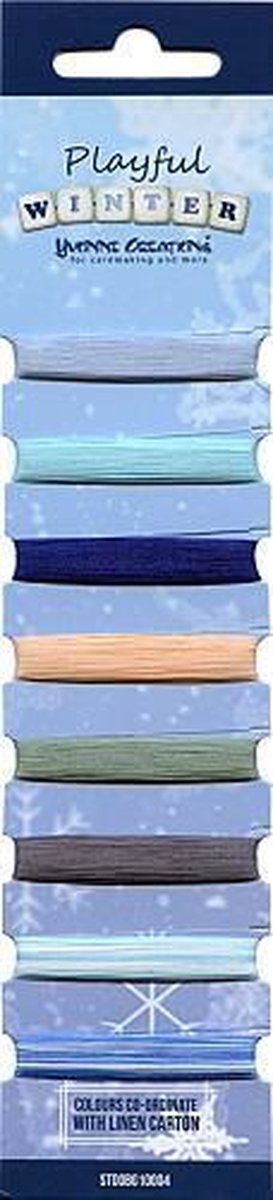 Stitch and Do - Yvonne Creations - Playful Winter - Garenkaart