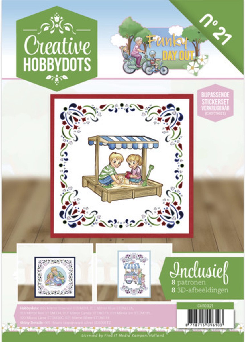 Creative Hobbydots 21 - Yvonne Creations - A Funky Day Out