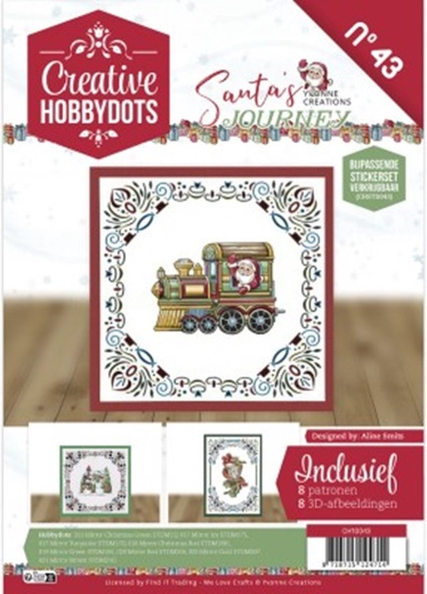Creative Hobbydots 43 - Yvonne Creations - Santas Journey