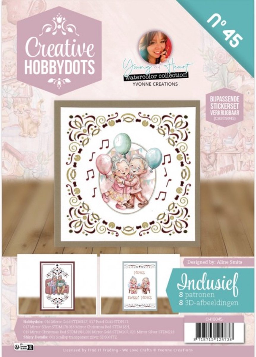 Creative Hobbydots 45 - Yvonne Creations - Young at Heart