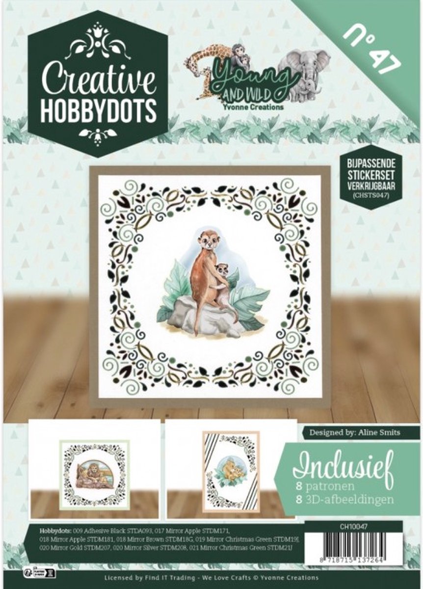 Creative Hobbydots 47 - Yvonne Creations - Young and Wild