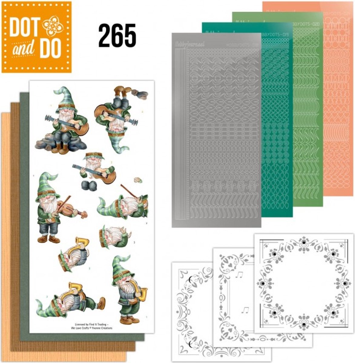 Dot and Do 265 - Yvonne Creations - Music Gnomes