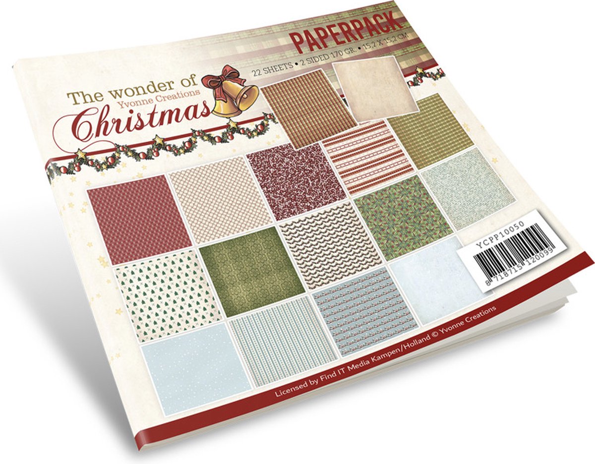 Paperpack - Yvonne Creations - The Wonder of Christmas