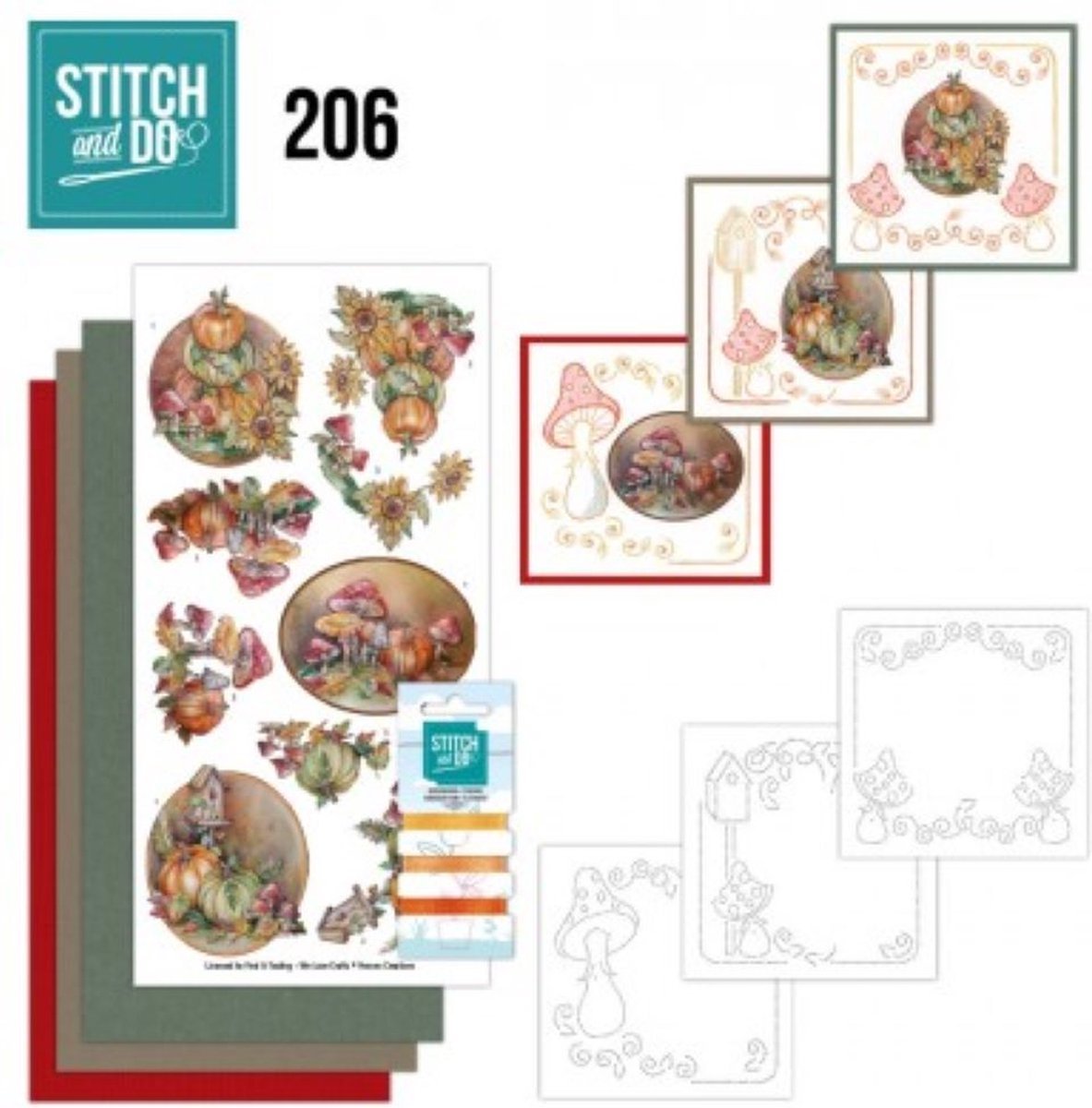 Stitch and Do 206 - Yvonne Creations - Awesome Autumn