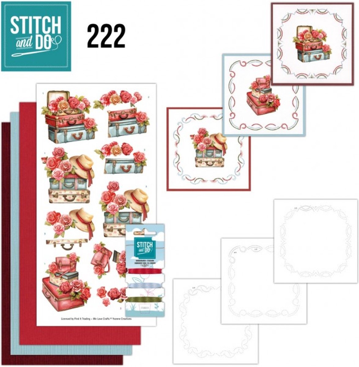 Stitch and Do 222 - Yvonne Creations - Rose Decorations