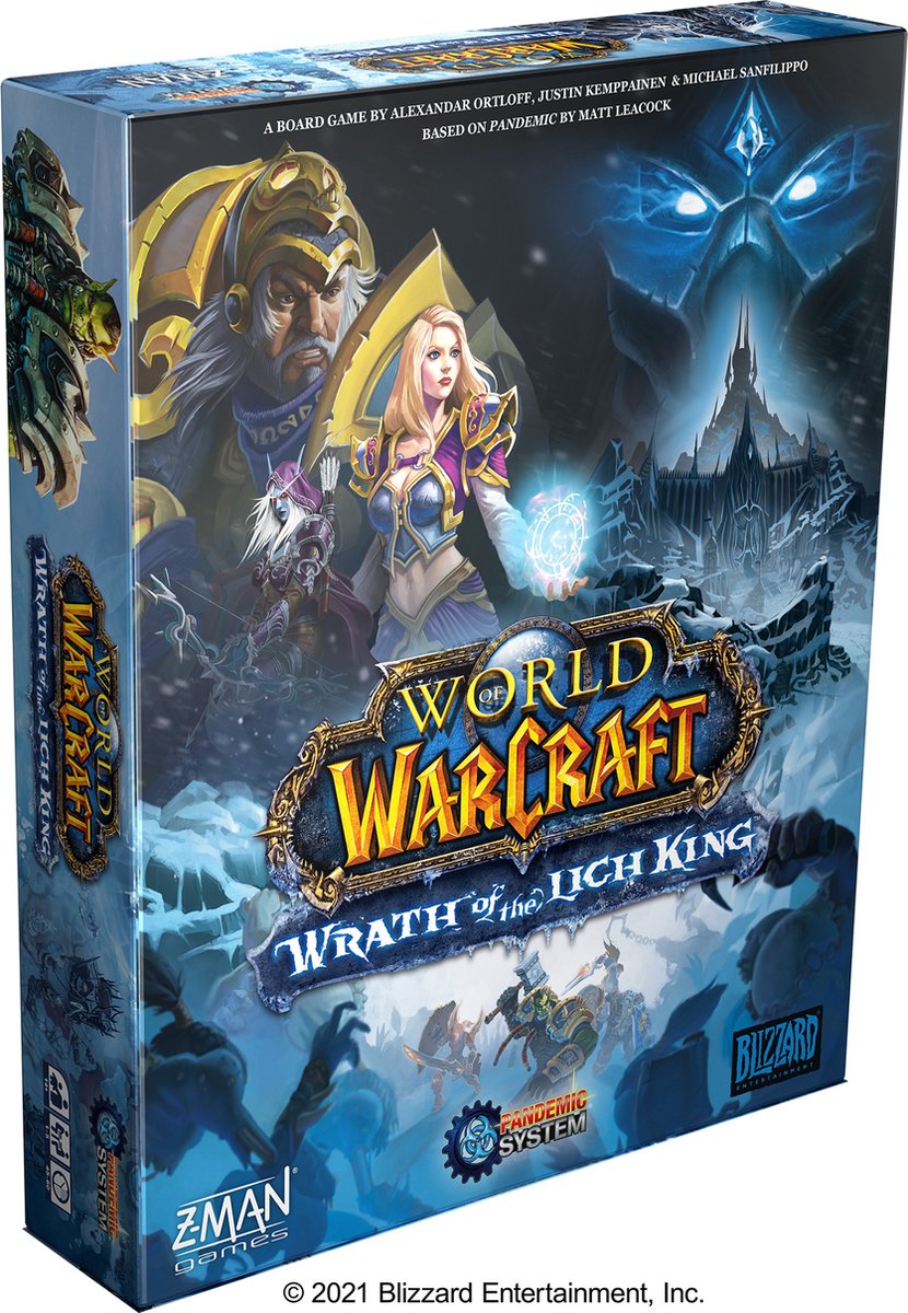 Pandemic World of Warcraft Wrath of the Lich King - Bordspel