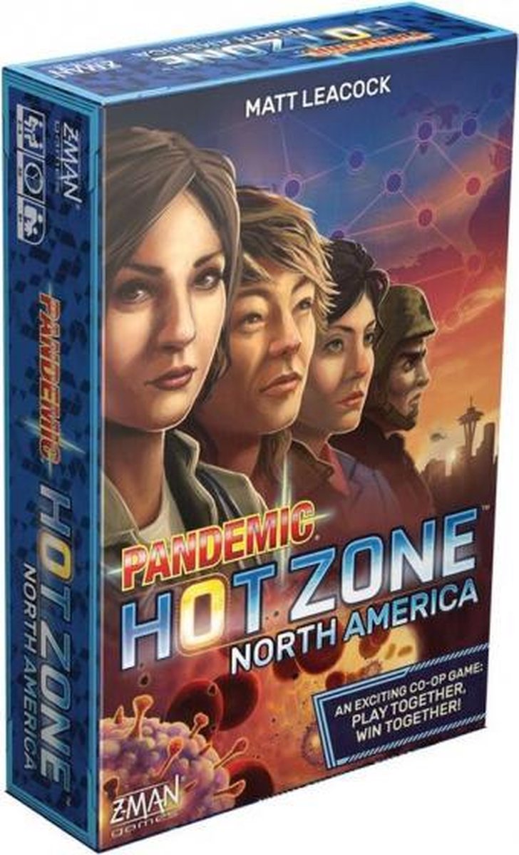 bordspel Pandemic: Hot Zone North America (en)