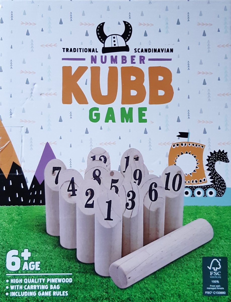 Number Kubb Game