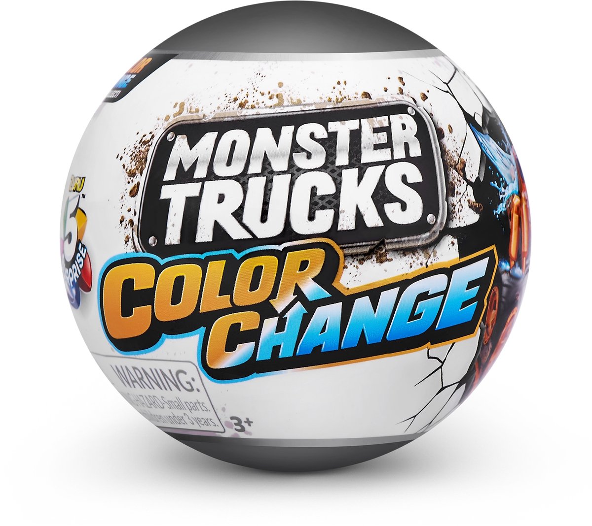5 Surprise Monster Trucks Kleurverandering Serie 3