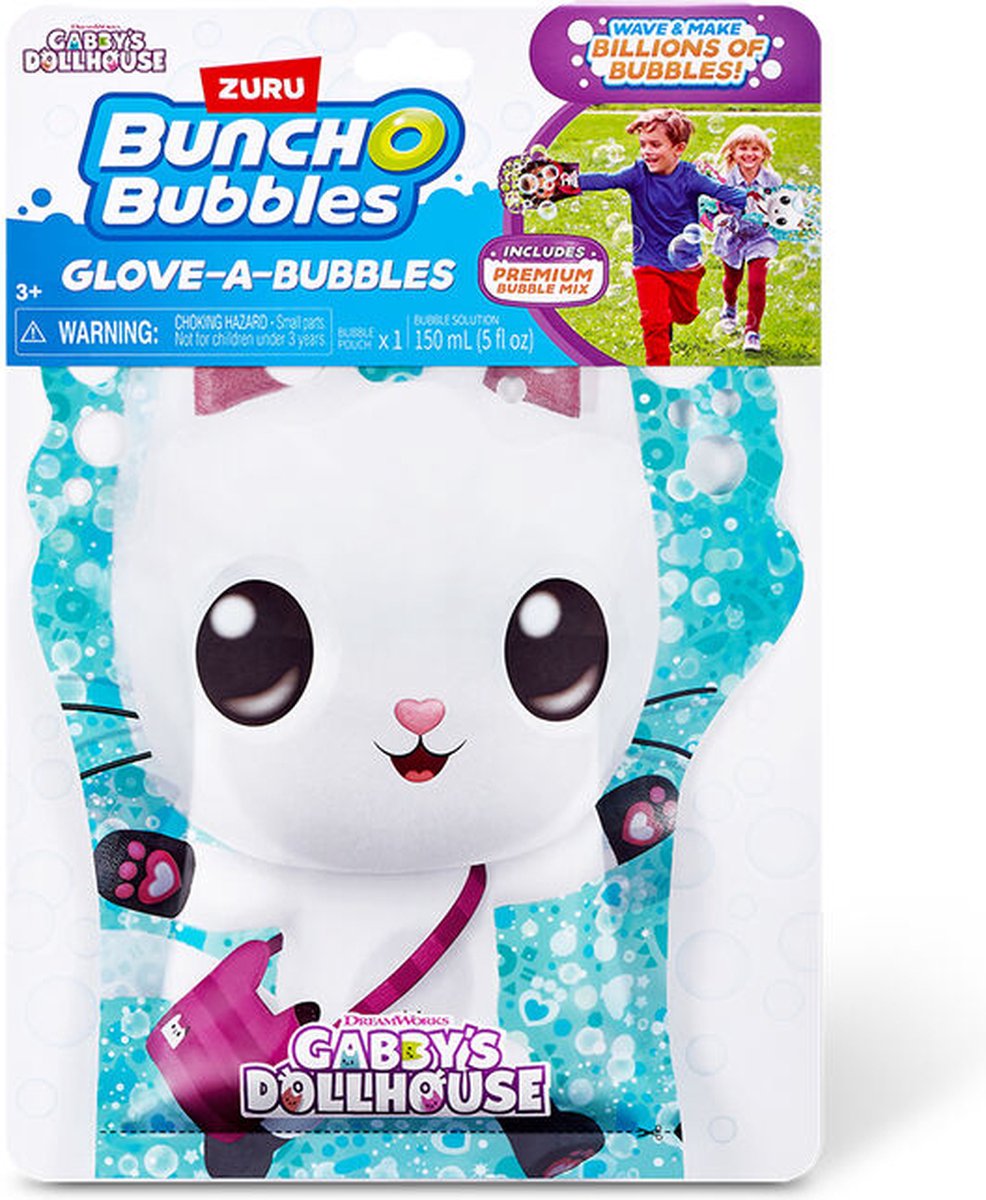Gabbys Dollhouse - Glove-A-Bubbles - Handschoen Bellenbaas