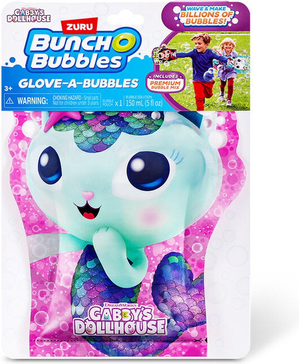 Gabbys Dollhouse - Glove-A-Bubbles - Handschoen Bellenbaas