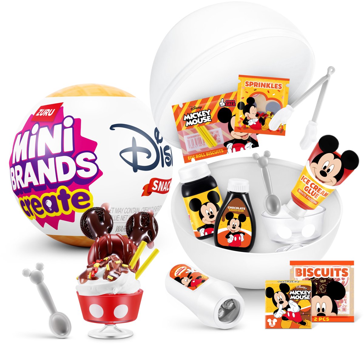 ZURU Mini Brands Disney Snacks in Verrassingsbal