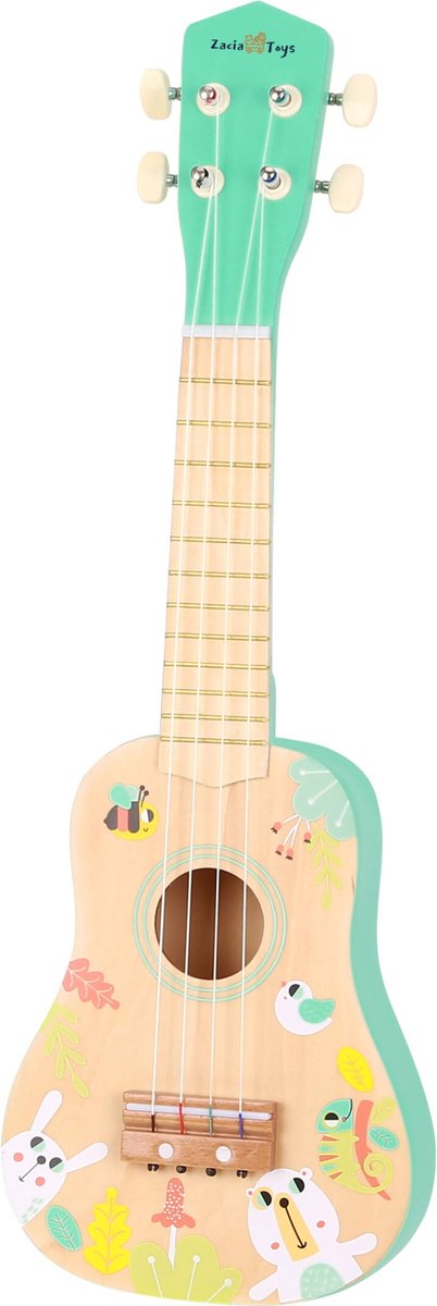 ZaciaToys - Houten Speelgoed Gitaar Ukulele - FSC®