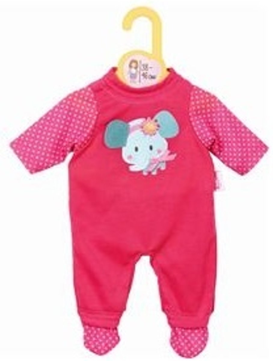 Zapf Creation Dolly Moda Pyjama-romper Roze 34 Cm