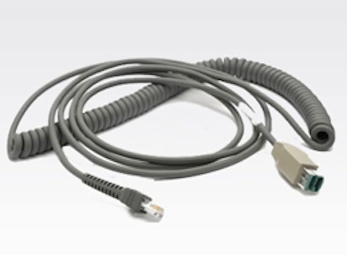 Zebra USB Cable CBA-U08-C15ZAR 4.5m Grijs USB-kabel