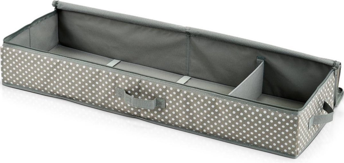 Hobby spullen organizer tas 2-vaks 30 x 90 cm - Zeller - Hobbyartikelen - Hobbymateriaal/spullen tas/organizer - Tassen met vakjes