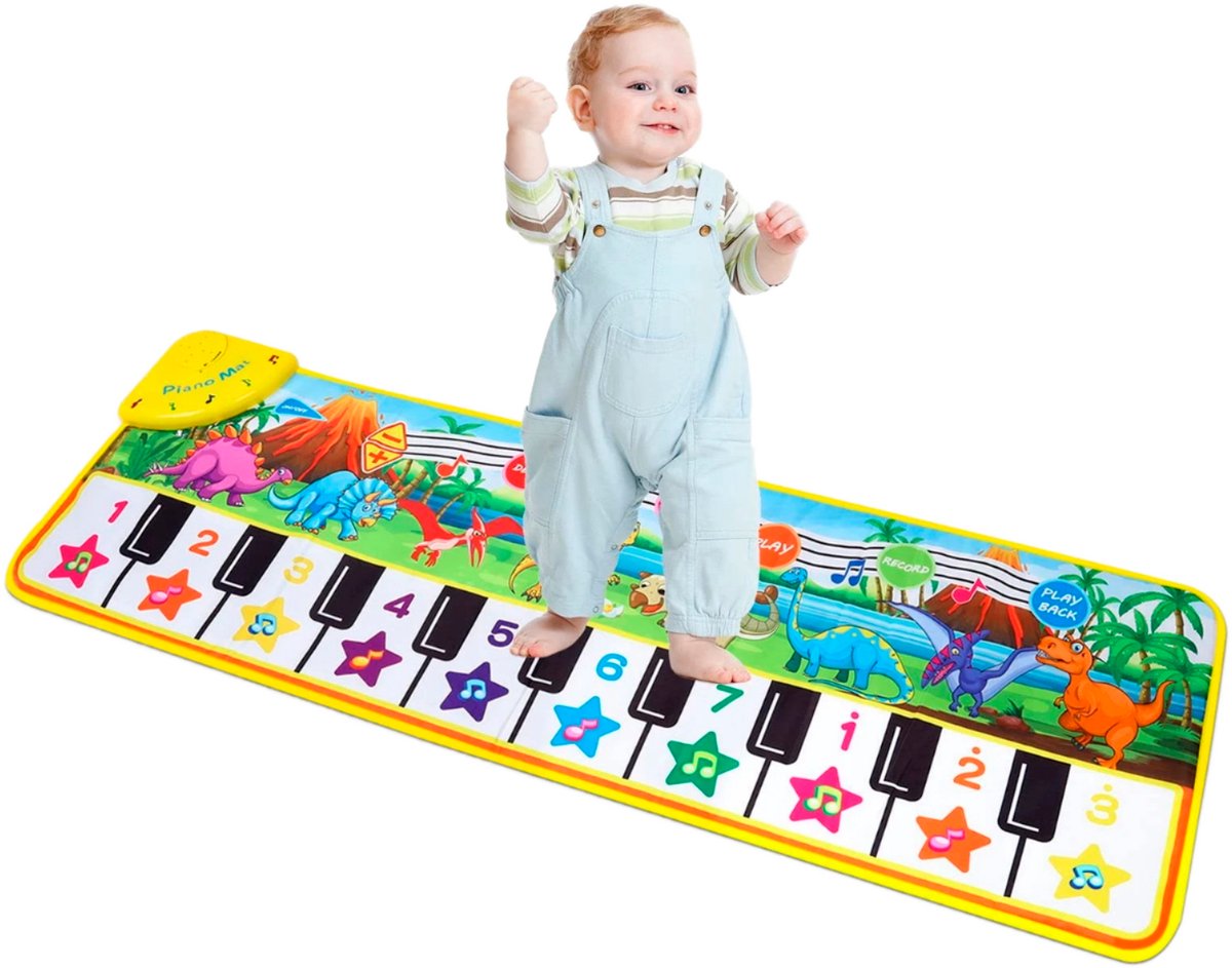 Zenergy Piano Speelmat - Voor Kinderen - Kinderspeelgoed - Piano Mat - Muziekmat - Speelmat