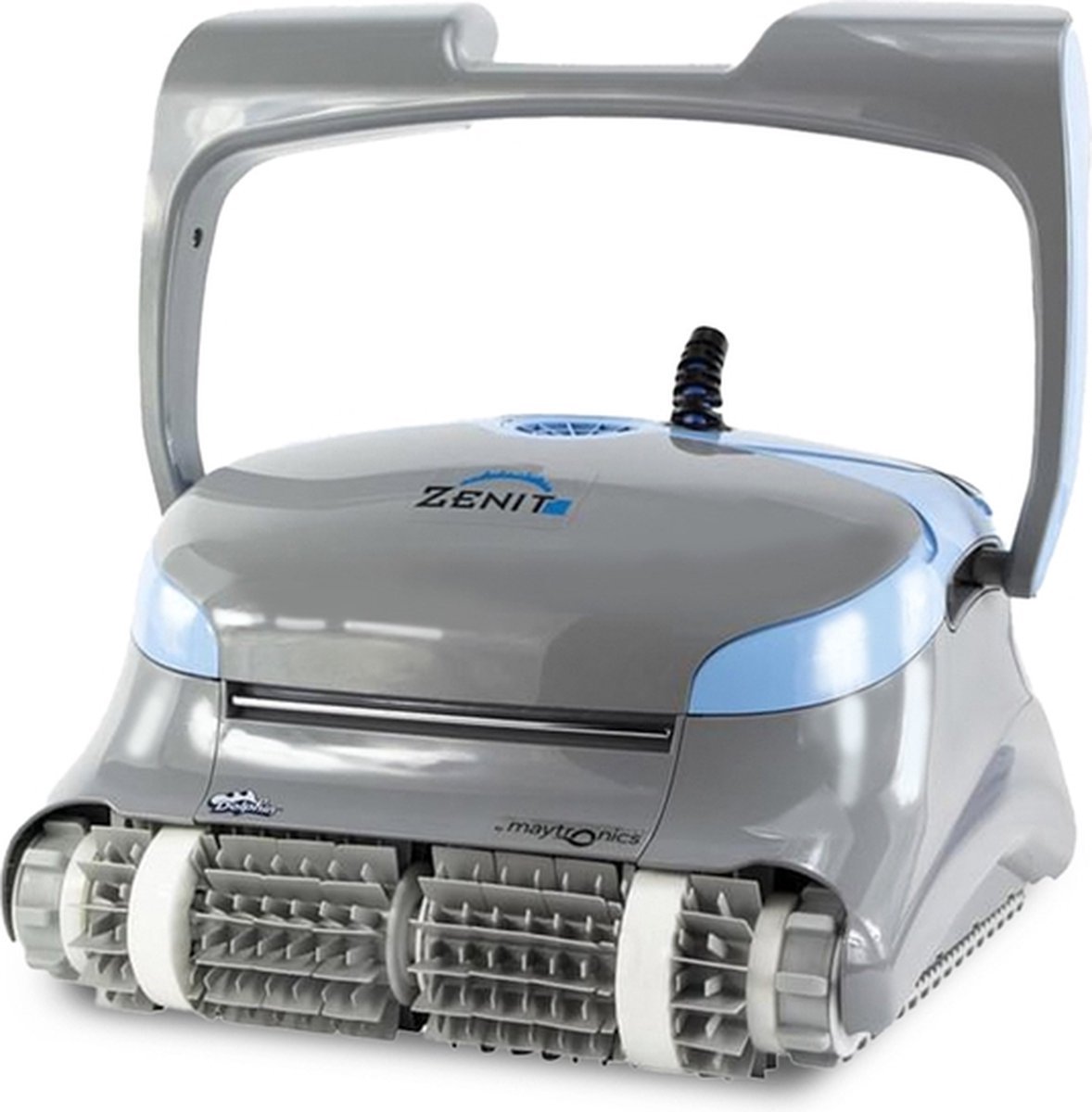 Dolphin Zenit 20 - Zwembadrobot - Bediening via smartphone - Geschikt voor zwembaden tot 80m2 - Reinigt bodem en wanden - 3 schoonmaakborstels