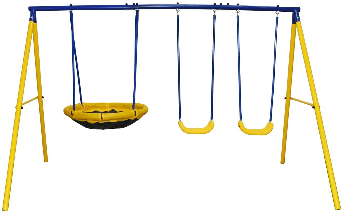 ZERO GRAVITY® Space Shuttle Schaukel für 4 Kinder, Max. Belastungsgewicht 180kg