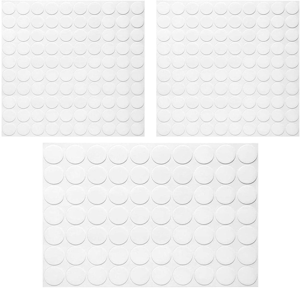 Plakstippen Stickers - 270 Stuks - Ronde Plakstickers - Voor Posters en Balonnen