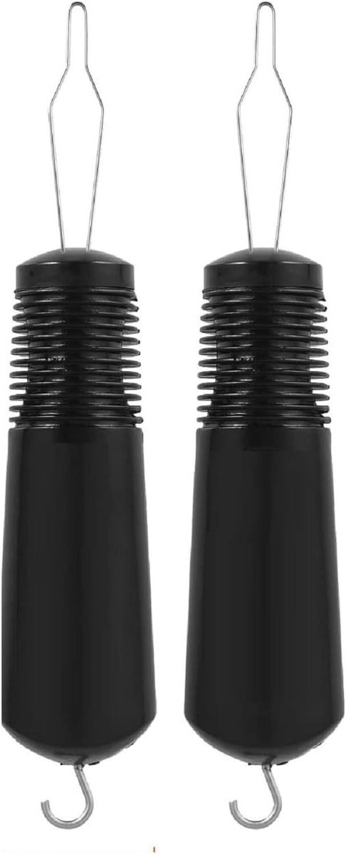 Zeynomax - Assistentie bij het kleden van ouderen - Knopen inrijgen en knopen bevestigen - Praktisch hulpmiddel voor ritssluiting - Eenhandige ondersteuning - Set van 2 stuks