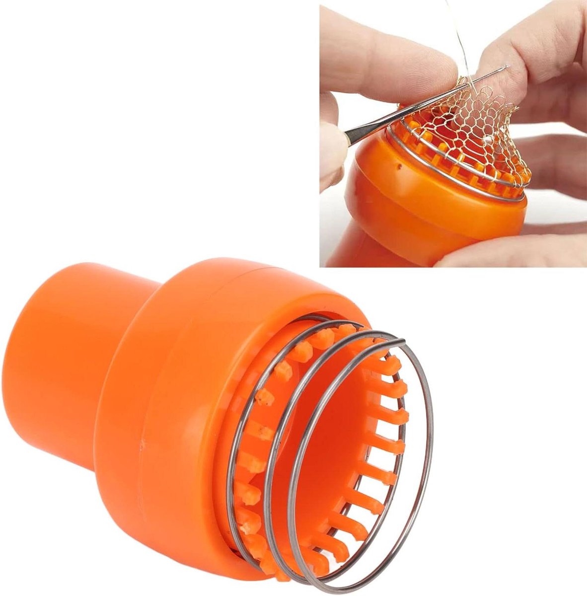 Zeynomax - Circulair Breiapparaat voor Doe-het-zelf Projecten - Compleet Set Weefgetouw - Onzichtbare Spoel - Wollen Breien - Tube Sjaalband - Hoge Kwaliteit Materialen