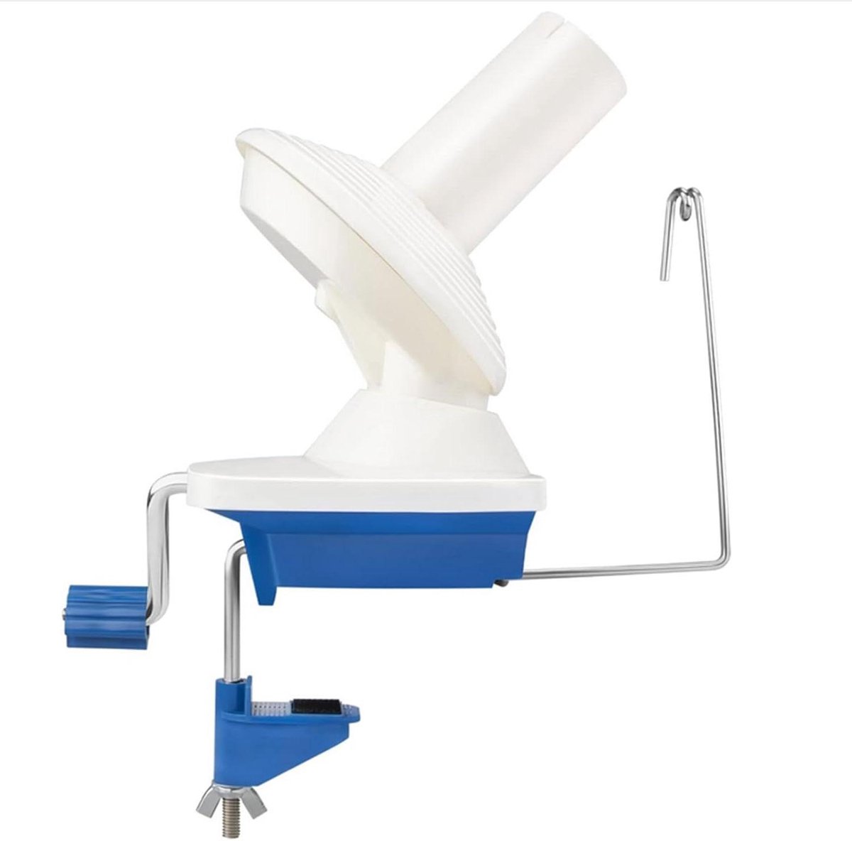 Zeynomax - Garen Winder voor Naaldwerk en Wolcollectie - Handmatig Bediend - Eenvoudige Installatie - Praktisch voor Liefhebbers van Wol - Inclusief Woldraadbollen - Y268-1