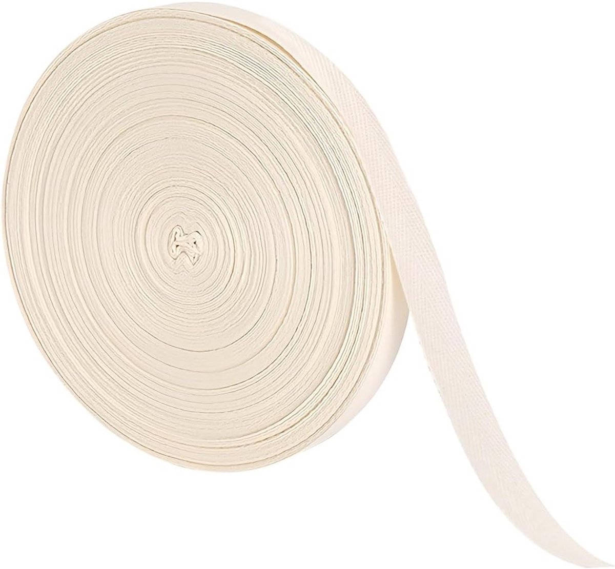   - Katoenen Biaisband 45 m voor Naaien en Knutselen - 20 mm Breed - Keperkatoen - Visgraatlint