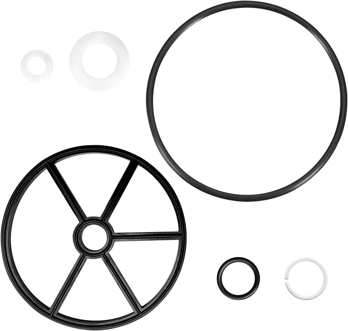 Zeynomax - Reparatieset voor zwembadpomp omvormer - Spider afdichting vervanging - O-ring SP0710 - Wederopbouw zwembadomvormer - Onderdelen vervanging.